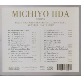 STRAUSS - Iida - Zueignung, pour voix et piano op.10 n°1