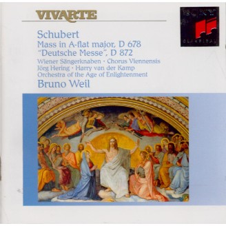 SCHUBERT - Weil - Messe n°5 en la bémol majeur, pour solistes, chur, or
