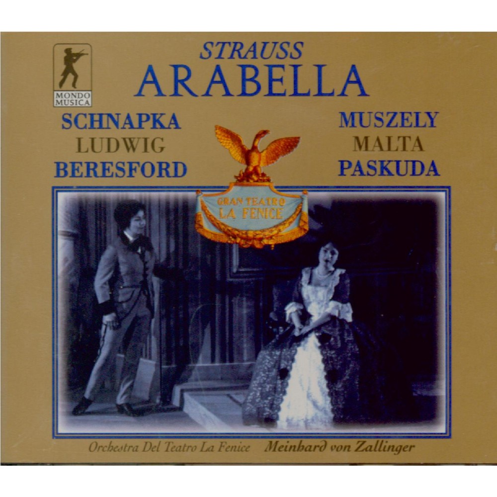 STRAUSS - Von Zallinger - Arabella, opéra op.79 Live Fenice di Venezia 1966