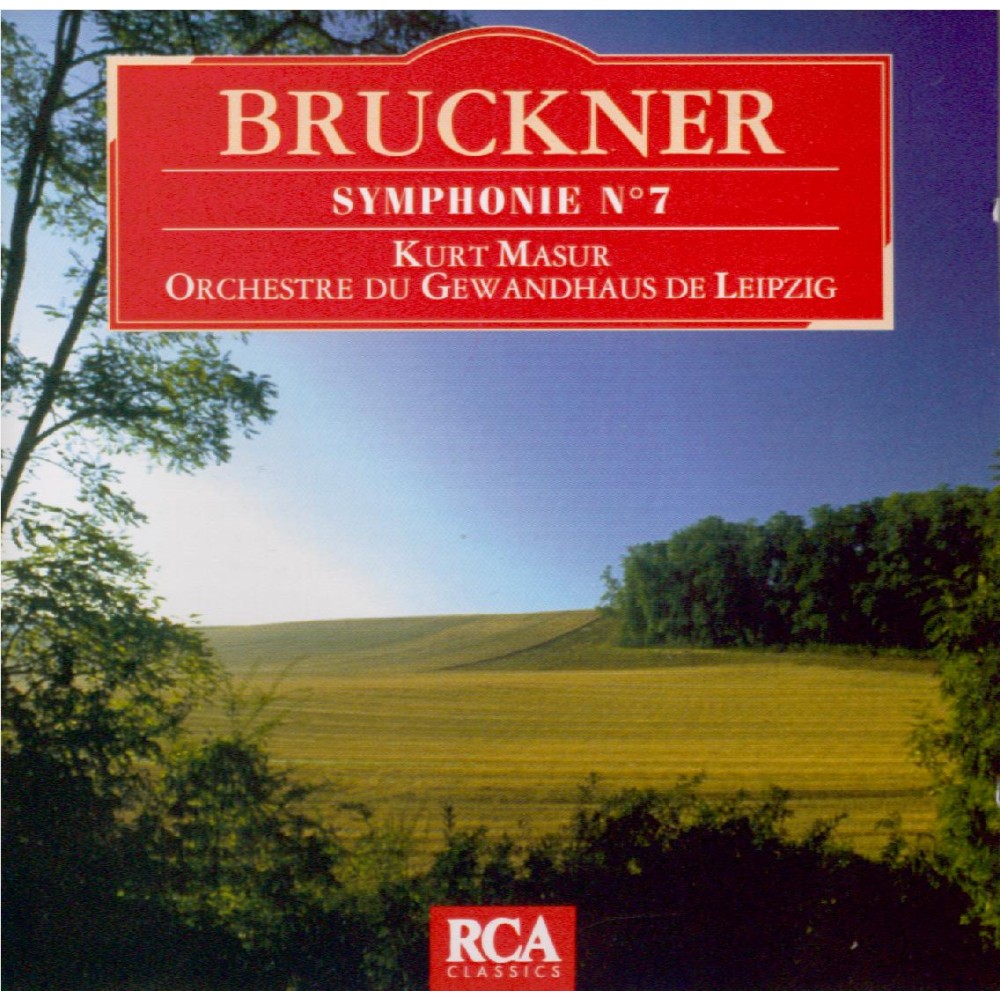 BRUCKNER - Masur - Symphonie n°7 en mi majeur WAB 107