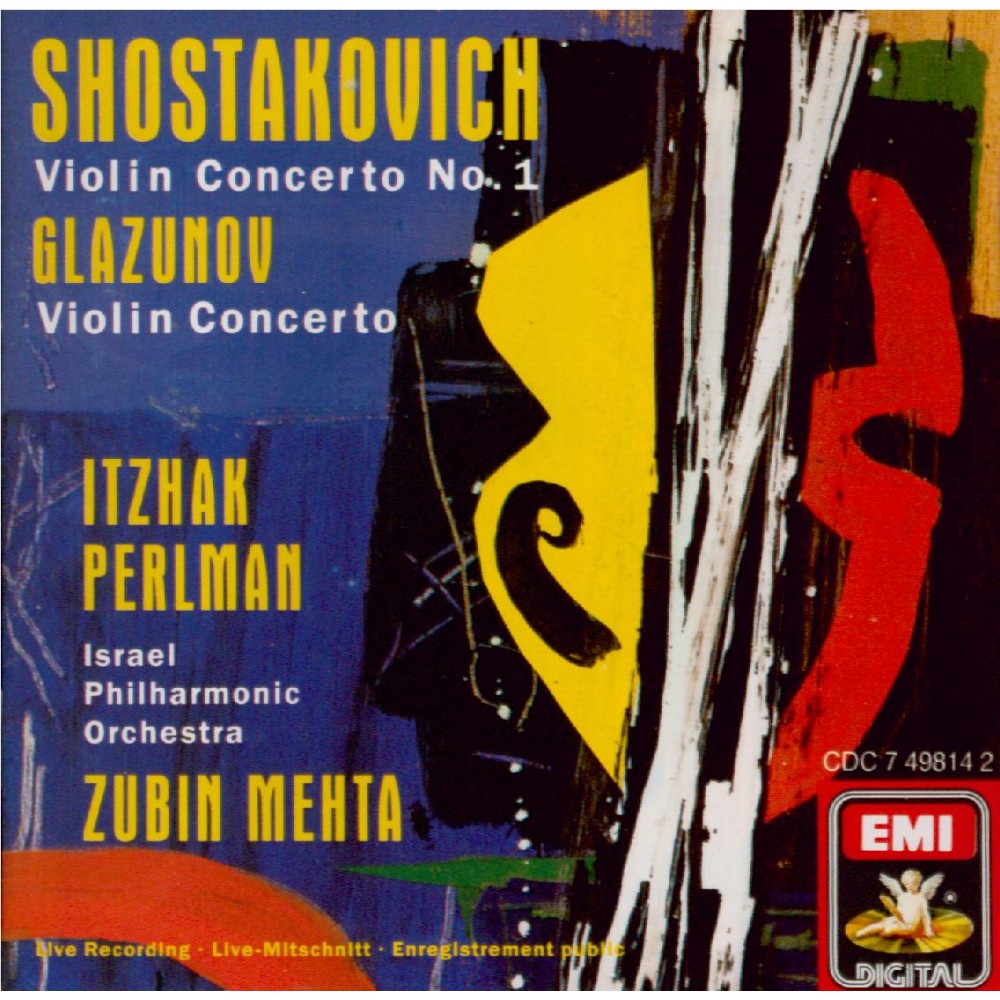 CHOSTAKOVITCH - Perlman - Concerto pour violon et orchestre n°1 en la mi