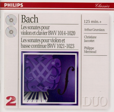 BACH - Grumiaux - Sonate pour violon et clavier n°1 en si mineur BWV.101