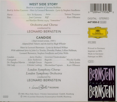 BERNSTEIN - Bernstein - West Side story