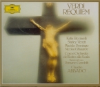 VERDI - Abbado - Messa da requiem, pour quatre voix solo, chur, et orch