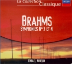 BRAHMS - Kubelik - Symphonie n°3 pour orchestre en fa majeur op.90