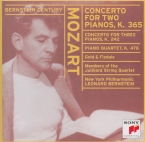 MOZART - Bernstein - Concerto pour deux pianos et orchestre n°10 en mi b