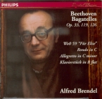 BEETHOVEN - Brendel - Sept bagatelles pour piano op.33