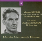 BRAHMS - Conrad - Ernste Gesänge, quatre chants sérieux pour basse solo