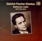 BEETHOVEN - Fischer-Dieskau - Gellert Lieder, six lieder pour voix et pi
