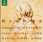BRAHMS - Starker - Sonate pour violoncelle et piano n°1 en mi mineur op