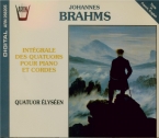 BRAHMS - Quatuor Elyséen - Quatuor avec piano n°1 en sol mineur op.25
