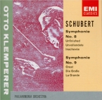 SCHUBERT - Klemperer - Symphonie n°8 en si mineur D.759 'Inachevée'
