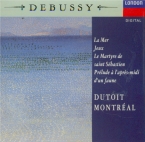 DEBUSSY - Dutoit - La mer, trois esquisses symphoniques pour orchestre L