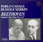 BEETHOVEN - Casals - Sonate pour violoncelle et piano n°3 op.69