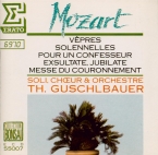 MOZART - Guschlbauer - Vesperae solennes de confessore, pour solistes, c