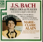 BACH - Alain - Prélude et fugue pour orgue en mi mineur BWV.548