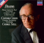 BRAHMS - Curzon - Concerto pour piano et orchestre n°1 en ré mineur op.1