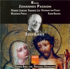 BACH - Kleiber - Passion selon St Jean (Johannes-Passion), pour solistes