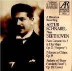 BEETHOVEN - Schnabel - Concerto pour piano n°5 en mi bémol majeur op.73