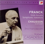 FRANCK - Casadesus - Sonate pour piano et violon en la majeur FWV.8