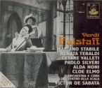 VERDI - De Sabata - Falstaff, opéra en trois actes