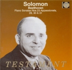BEETHOVEN - Solomon - Sonate pour piano n°23 op.57 'Appassionata'