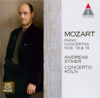 MOZART - Staier - Concerto pour piano et orchestre n°18 en si bémol maje