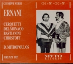 VERDI - Mitropoulos - Ernani, opéra en quatre actes Live, Firenze 25 - 06 - 1957