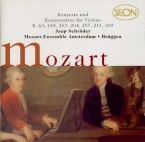 MOZART - Schröder - Concerto pour violon et orchestre n°1 en si bémol ma