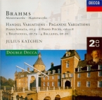 BRAHMS - Katchen - Vingt-cinq variations et fugue, pour piano sur un thè