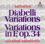 BEETHOVEN - Rabinovitch - Variations Diabelli, trente-trois variations p