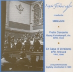 SIBELIUS - Furtwängler - Concerto pour violon et orchestre op.47