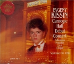 Carnegie Hall Debut Concert : September 30, 1990