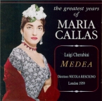 CHERUBINI - Rescigno - Medea (version italienne) Live Londres 30 juin 1959