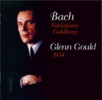 BACH - Gould - Variations Goldberg, pour clavier BWV.988 enregistrement de 1954