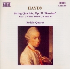 HAYDN - Kodaly Quartet - Quatuor à cordes n°39 en do majeur op.33 n°3 Ho