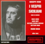 VERDI - Rossi - I vespri siciliani, opéra en cinq actes (version 1855 en chanté en allemand