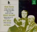 FRANCK - Hubeau - Prélude, choral et fugue, pour piano en si mineur FWV