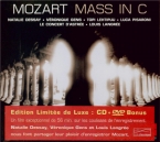 MOZART - Langrée - Messe en ut mineur, pour solistes, chur et orchestre + DVD
