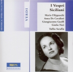 VERDI - Serafin - I vespri siciliani, opéra en cinq actes (version 1855 Live Napoli, 1955