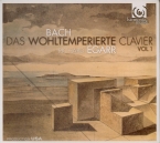 BACH - Egarr - Le clavier bien tempéré, Livre 1 BWV 846-869