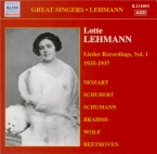Lieder recordings Vol.1