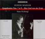 MAHLER - Rosbaud - Symphonie n°7 'Chant de la nuit'