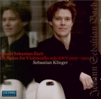 BACH - Klinger - Six suites pour violoncelle seul BWV 1007-1012