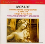 MOZART - Pro Arte Quarte - Quatuor à cordes n°14 en sol majeur K.387