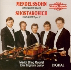 MENDELSSOHN-BARTHOLDY - Medici Quartet - Quatuor à cordes n°2 en la mine