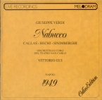 VERDI - Gui - Nabucco, opéra en quatre actes (Live Napoli 20 - 12 - 1949) Live Napoli 20 - 12 - 1949