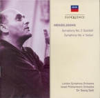MENDELSSOHN-BARTHOLDY - Solti - Symphonie n°3 en la mineur op.56 'Schott
