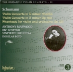 SCHUMANN - Marwood - Concerto pour violon et orchestre en ré mineur WoO