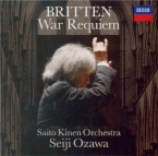 BRITTEN - Ozawa - War requiem, pour solistes, ensemble de chambre, chur SHM-CD Import Japon